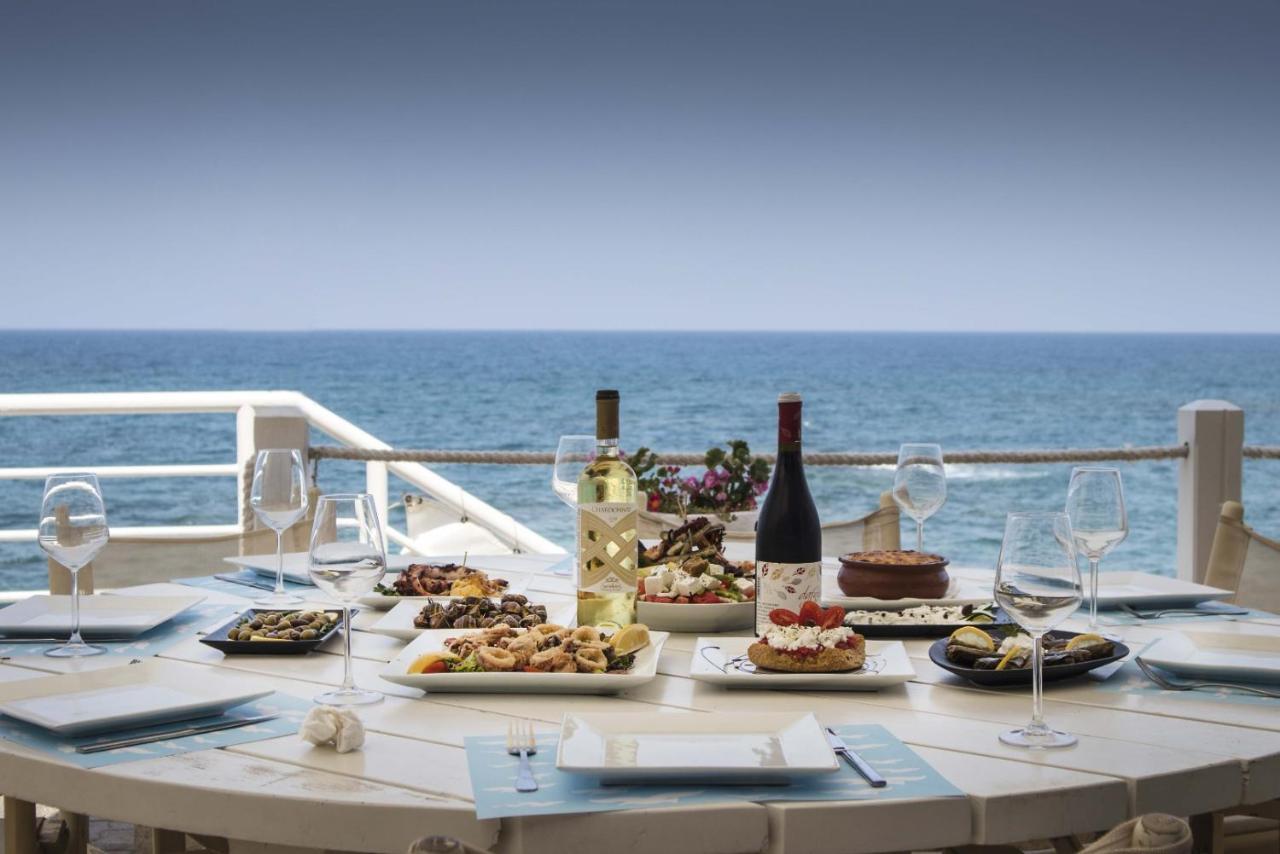 Glaros Beach Hotel Херсониссос Экстерьер фото
