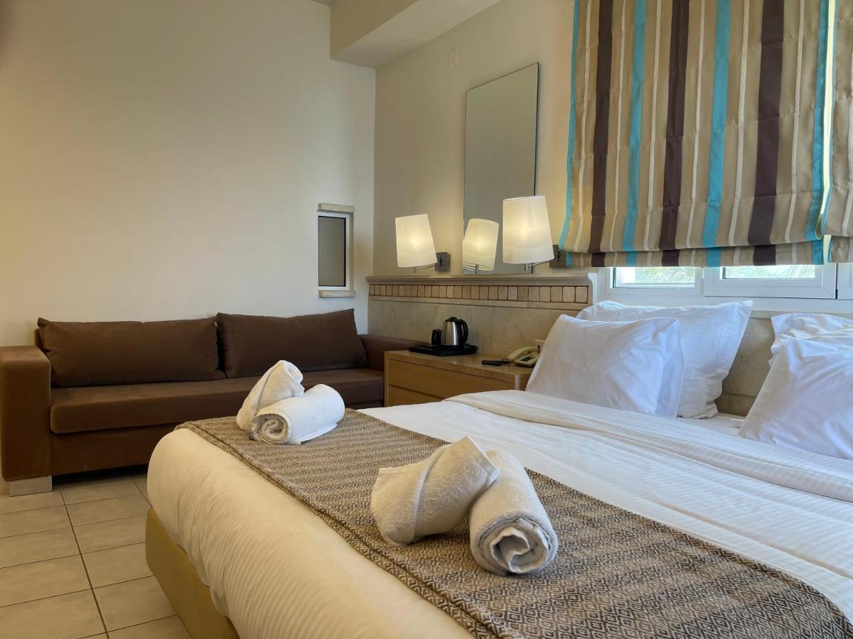 Glaros Beach Hotel Херсониссос Экстерьер фото