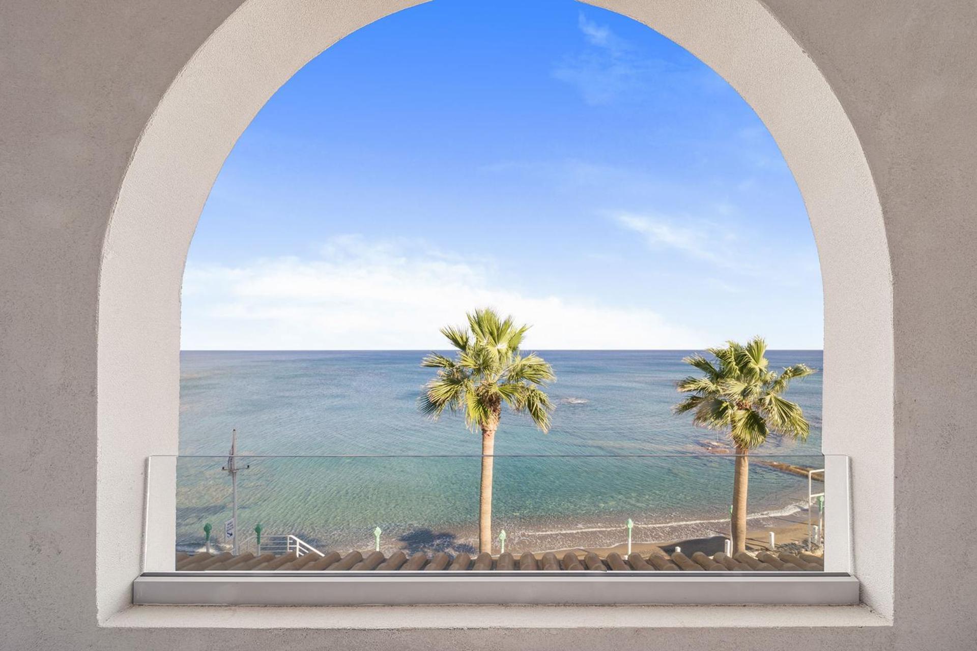 Glaros Beach Hotel Херсониссос Экстерьер фото