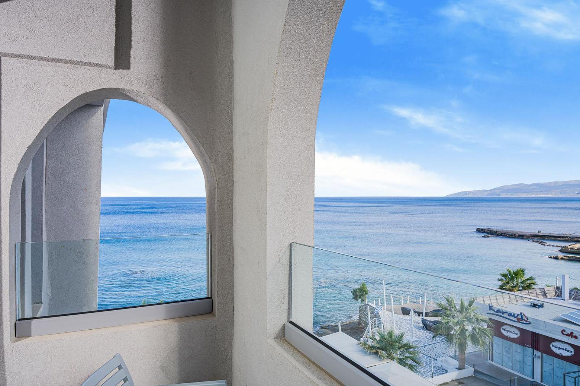 Glaros Beach Hotel Херсониссос Экстерьер фото