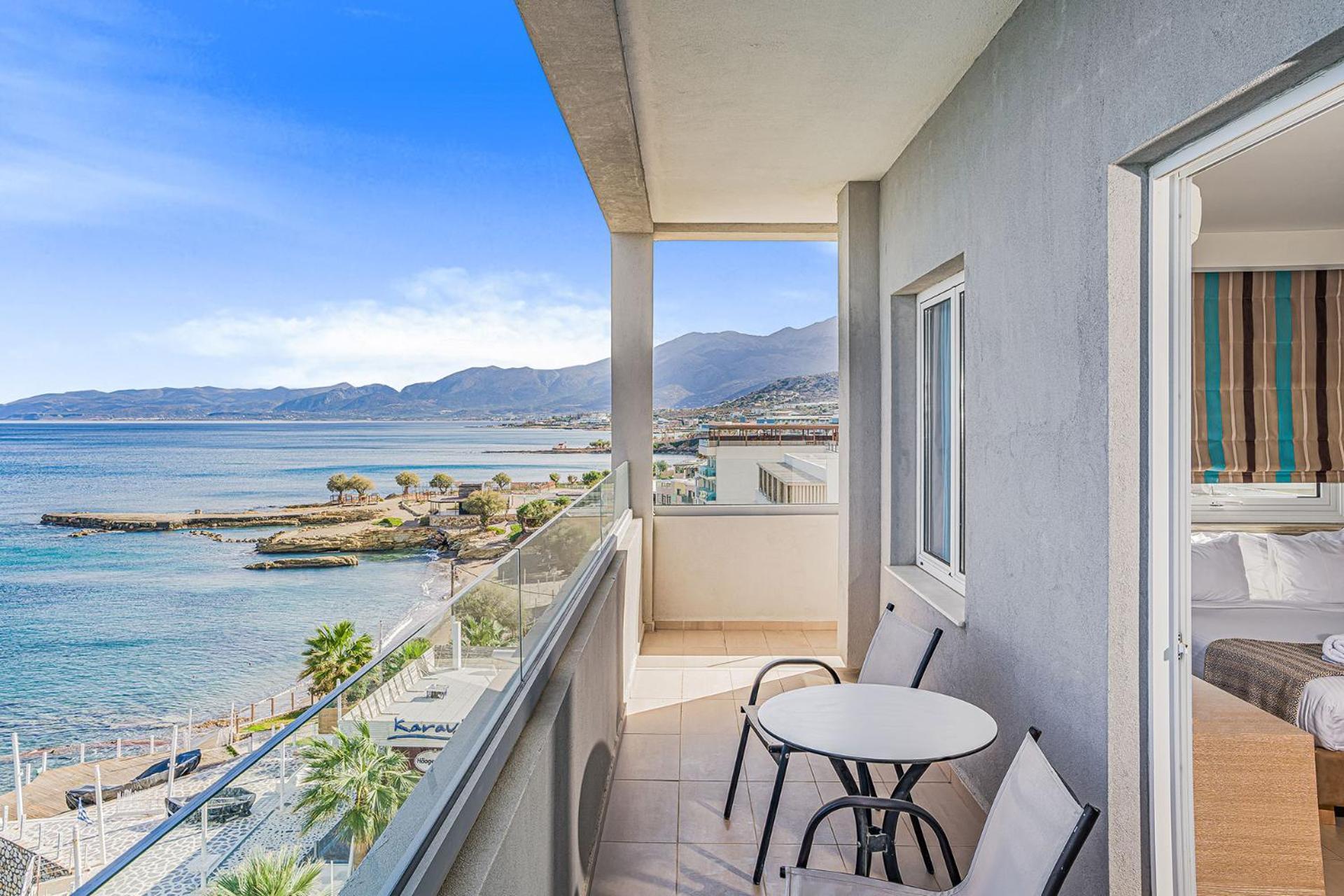 Glaros Beach Hotel Херсониссос Экстерьер фото