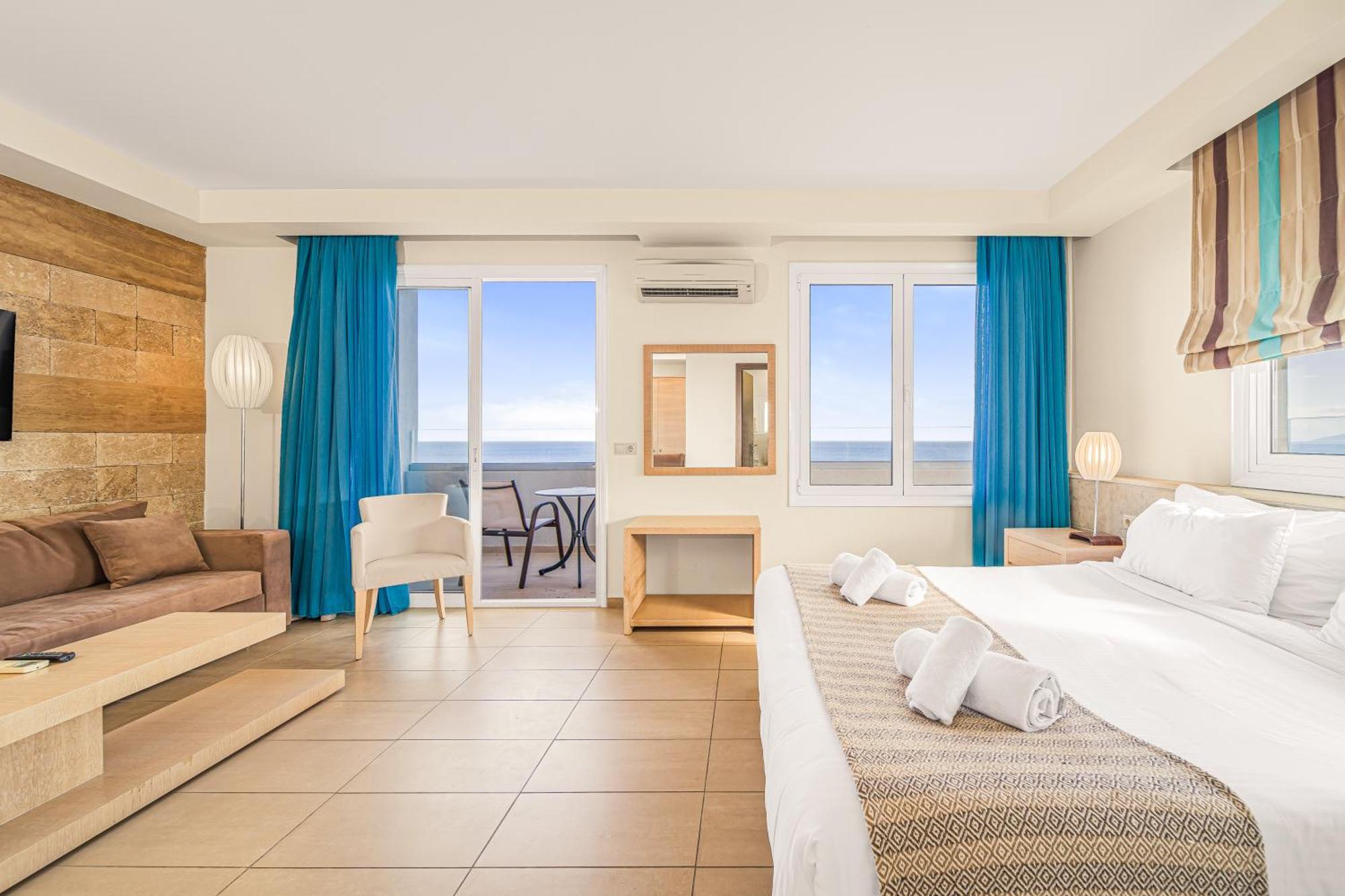 Glaros Beach Hotel Херсониссос Экстерьер фото