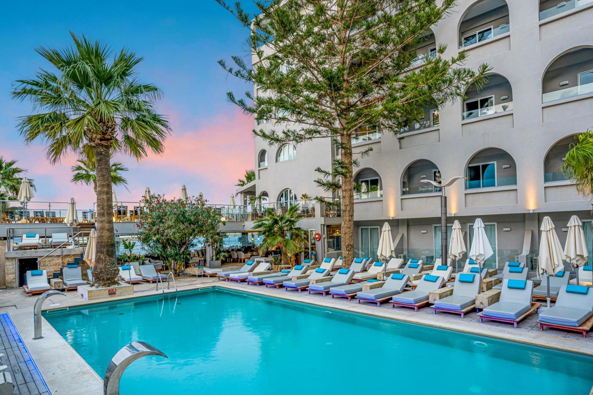 Glaros Beach Hotel Херсониссос Экстерьер фото
