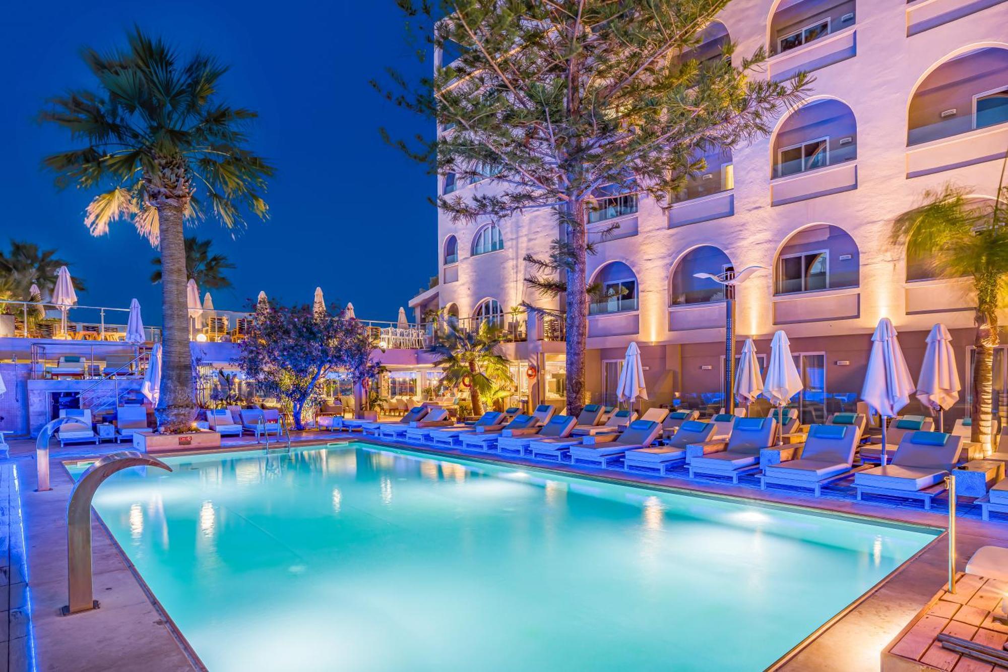 Glaros Beach Hotel Херсониссос Экстерьер фото